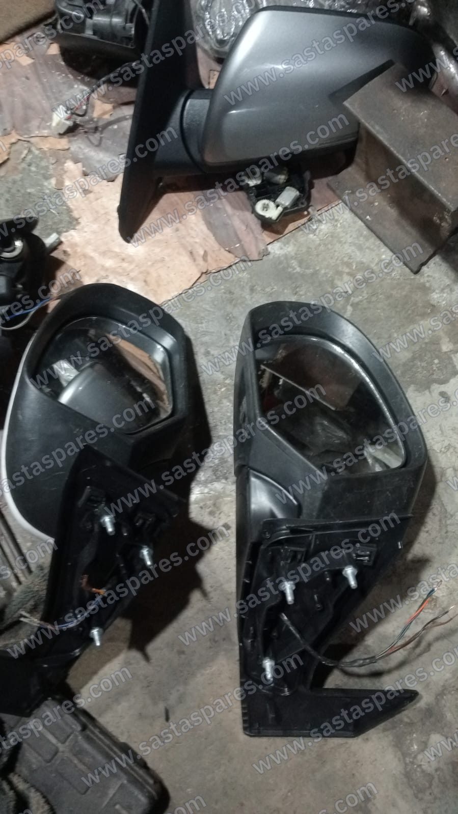Side Mirrors - Both side - Ertiga 2013/2014 -White colour, view 4