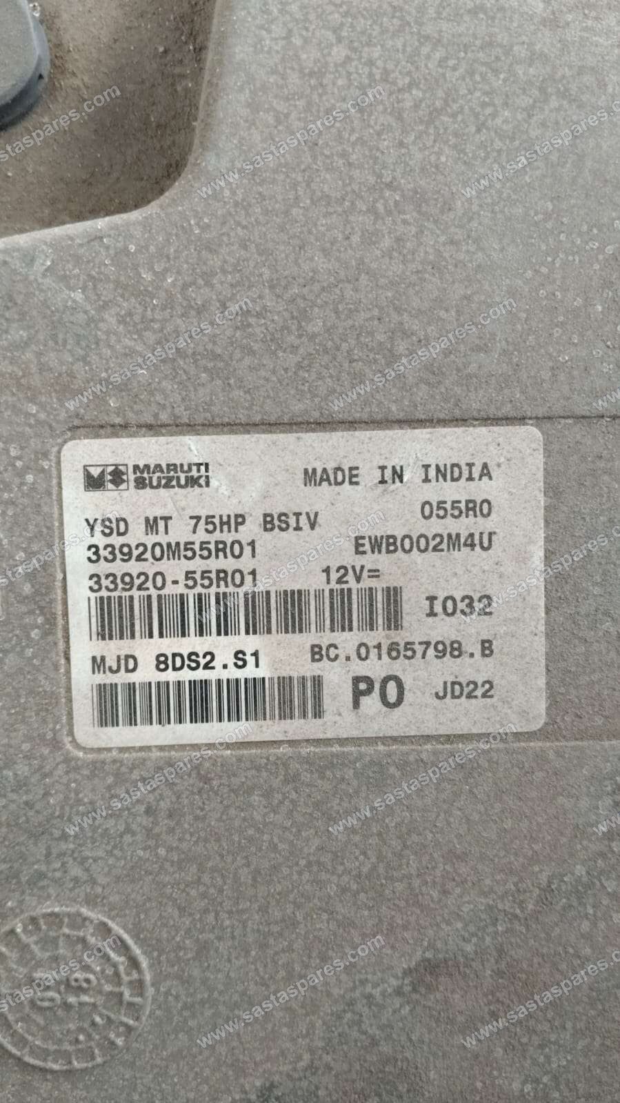 ECU/ECM - Maruti Suzuki Swift Dzire -Diesel Manual - 2018 model, view 2